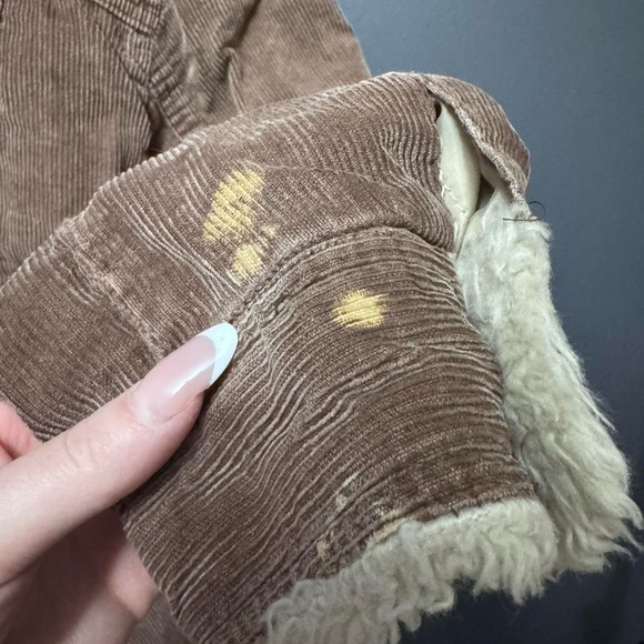 ❌SOLD❌ Y2K Brown Corduroy Lightweight Jacket - Picture 5 of 6